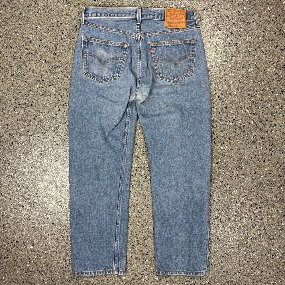 Vintage 1990s Levi's 501xx Made in USA Button Fly Denim Jeans